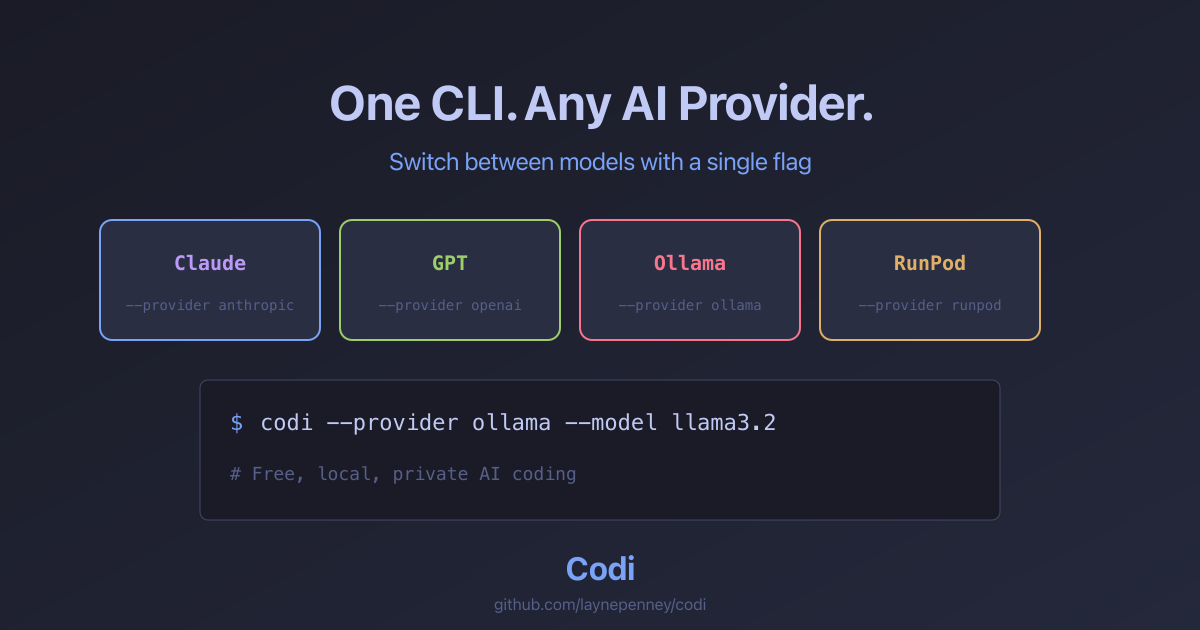 Multi-Provider Support